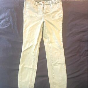 Skinny high rise pant